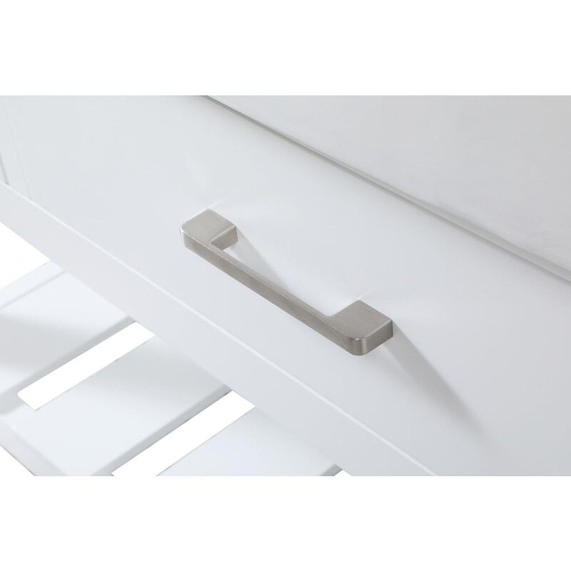 Elegant Kitchen and Bath 48 inch Single bathroom vanity in white