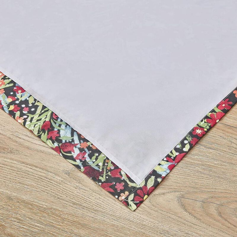 Greenland Home Fashions Barefoot Bungalow Alice Window Panel Pair - 42x84", Midnight