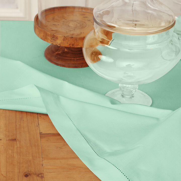 Cotton Linen Tablecloth - Cotton Linen Hemstitch