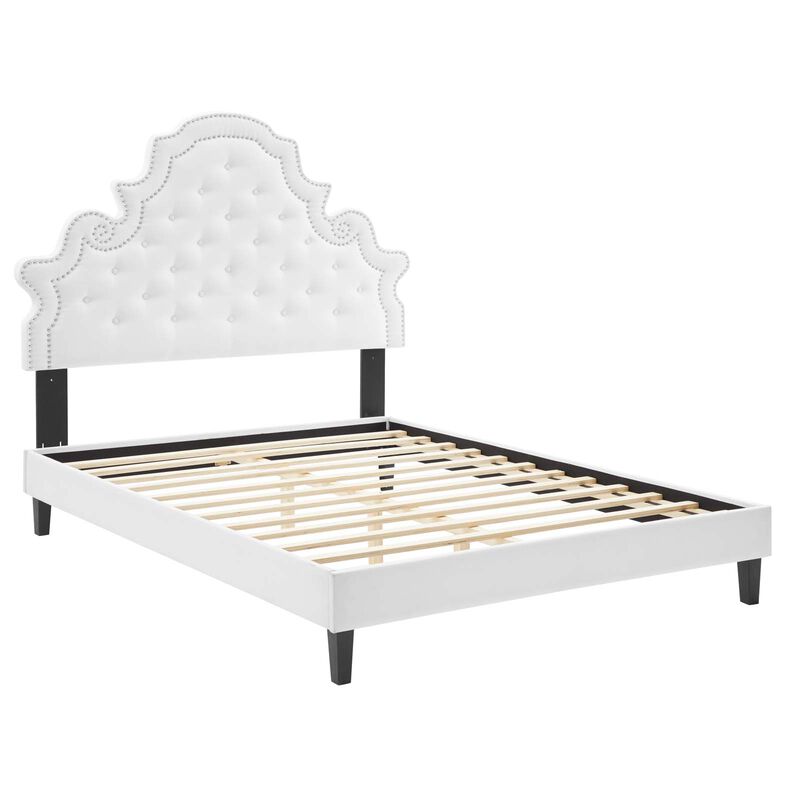 Modway - Gwyneth Tufted Performance Velvet Full Platform Bed image number 2
