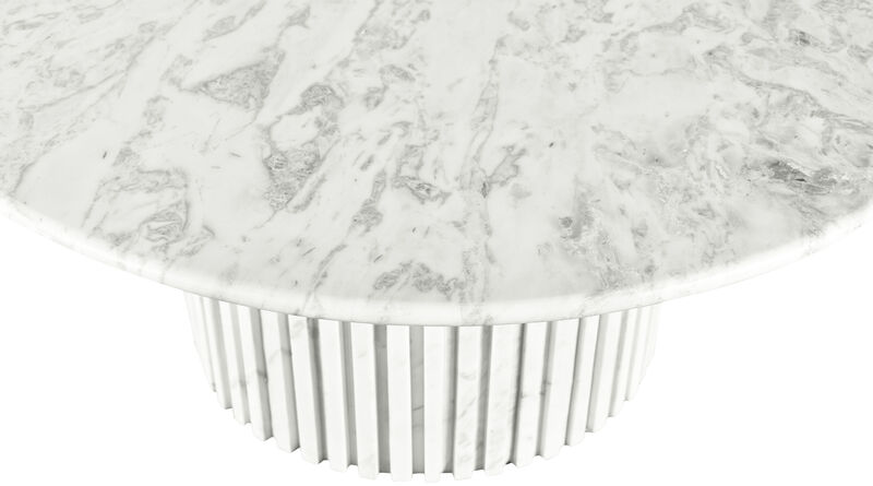 Meridian Furniture Genoa White Coffee Table image number 6