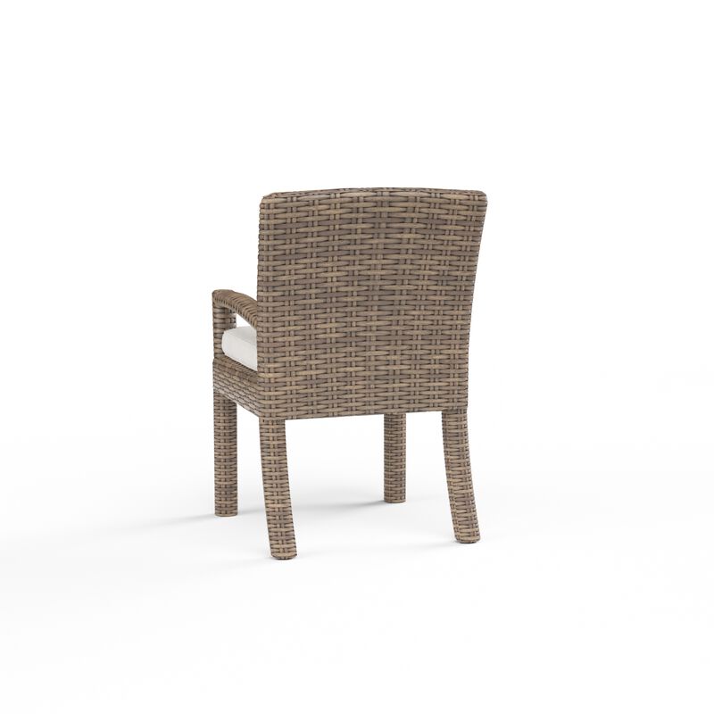 Havana Dining Chair in Canvas Flax w/ Self Welt