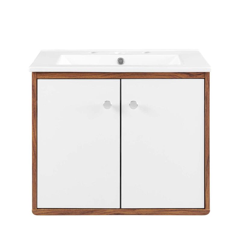 Modway Transmit 24" Wall-Mount Bathroom Vanity image number 4