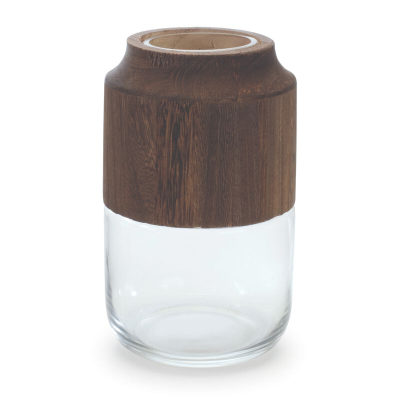 Glass Container with Wooden Lid &ndash; Airtight & Stylish