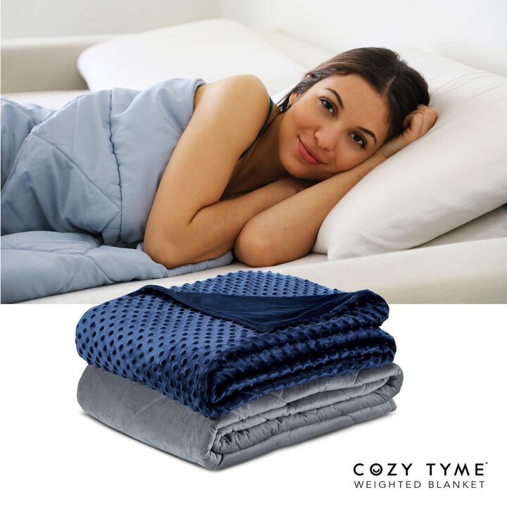 Cozy Tyme Isabis Weighted Blanket 8 Pound 48"x72" Twin Size