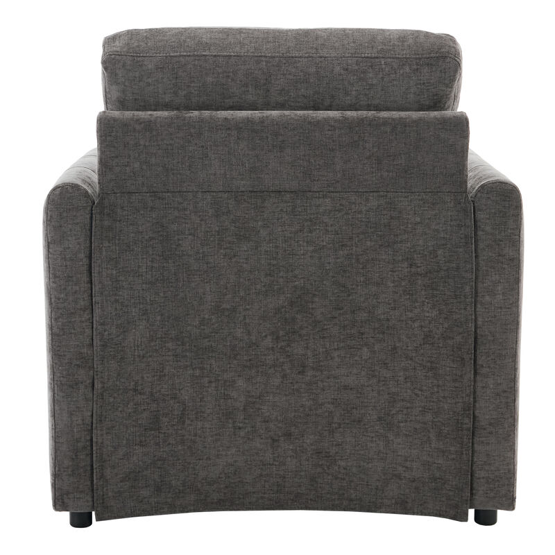 Merax Upholstered Armchair Single Sofa Chair