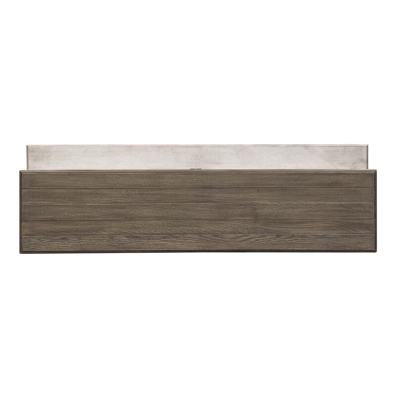 Liberty Furniture Heartland Console Bar Table in Antique White w/ Tobacco Top image number 9