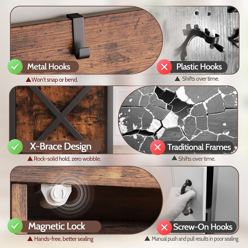 Coat Rack, Hall Tree with Bench and Shoe Storage, 31.5&rdquo; Steel Frame Entryway Bench Large 6 Hooks, 31.5" x 15.8" x 71" image number 4