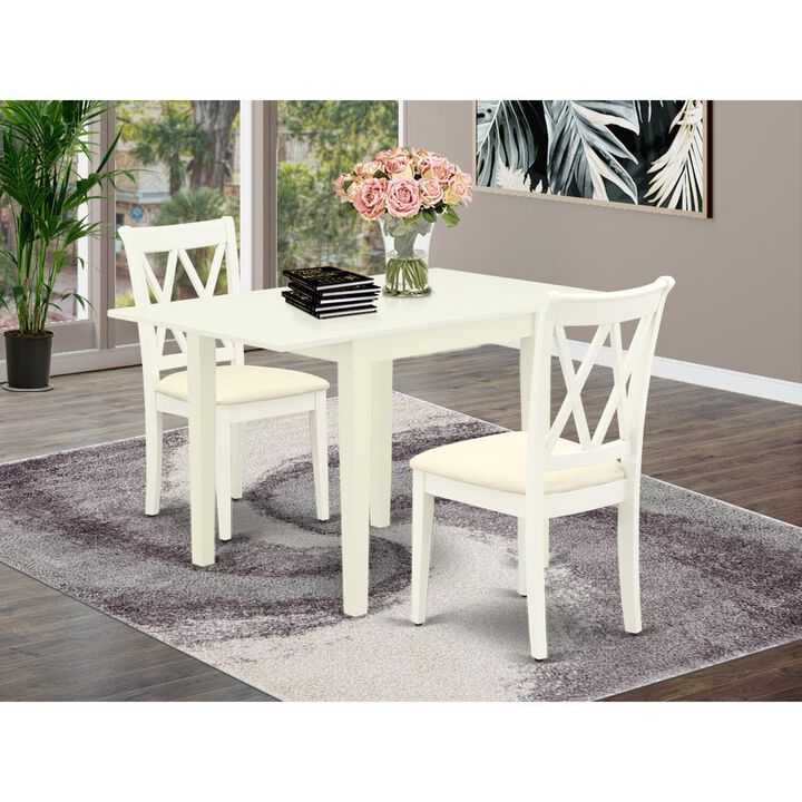 Dining Room Set Linen White