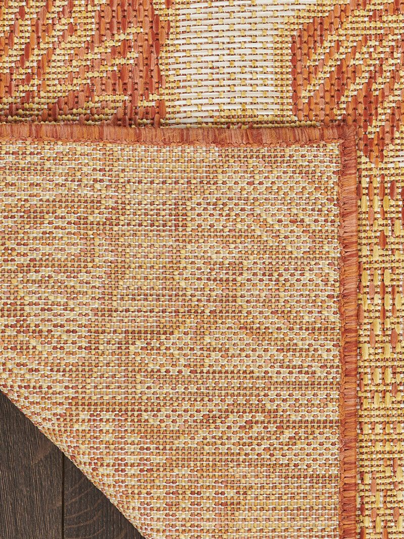 Garden Oasis GOA04 Coral 2' x 6' Rug