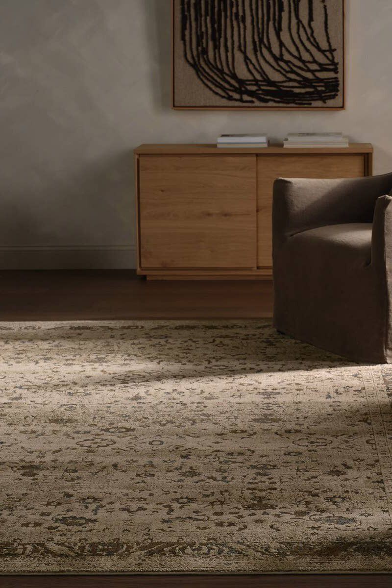 Patterned Silence Noelle Sandshell 8'6" x 12' Rug image number 8