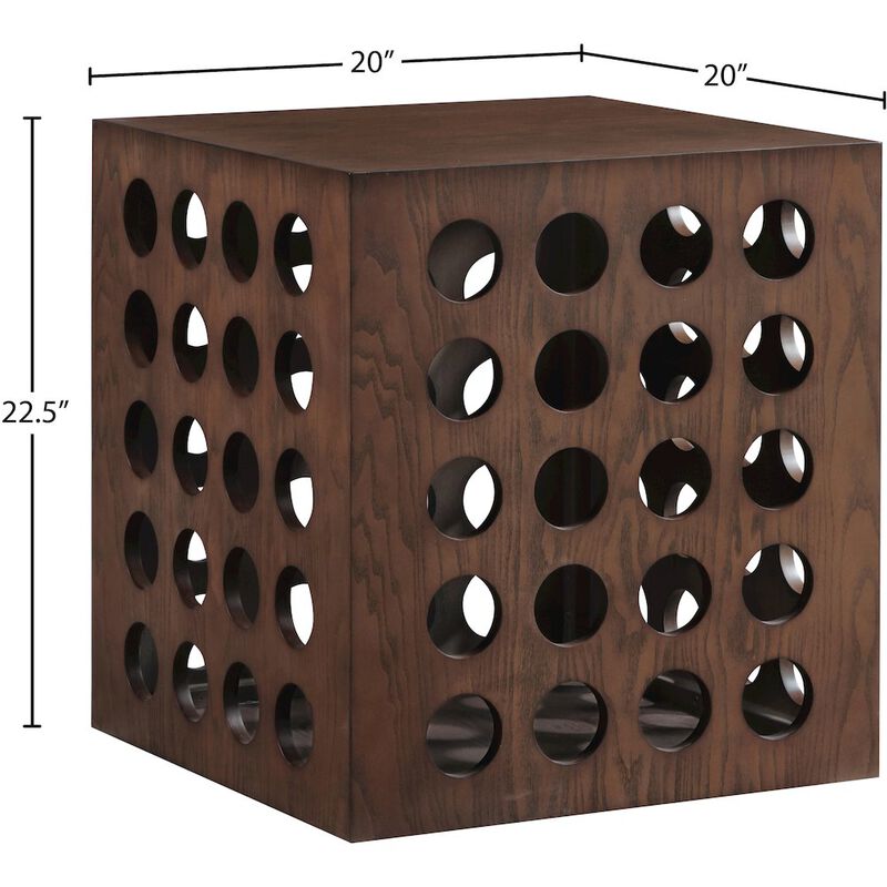 Meridian Furniture Kinsley Brown End Table