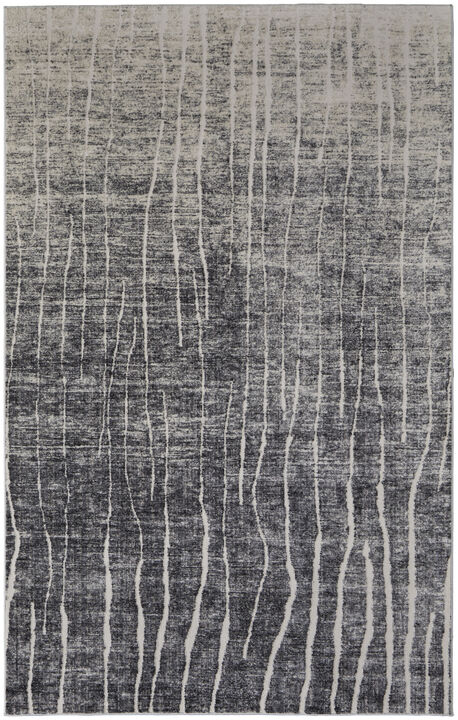 HomeRoots Abstract Power Loom Area Rug