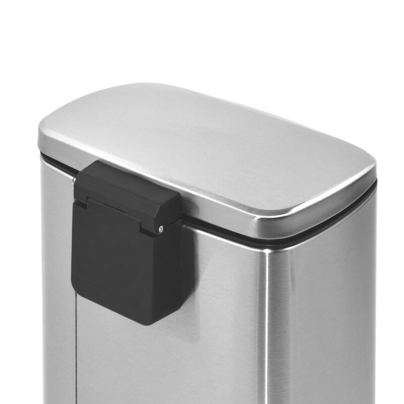 1.3 Gallon Stylish Shape Stainless Steel Trash Can