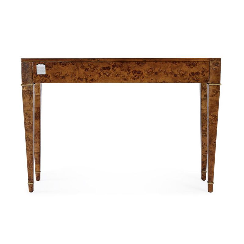 Butler Specialty Kai 2 Drawer 45" Burl Wood Console Table image number 5