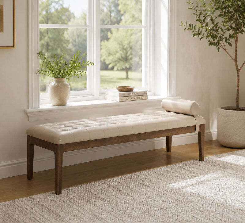 Tumlex Faux Leather Bed Bench image number 5