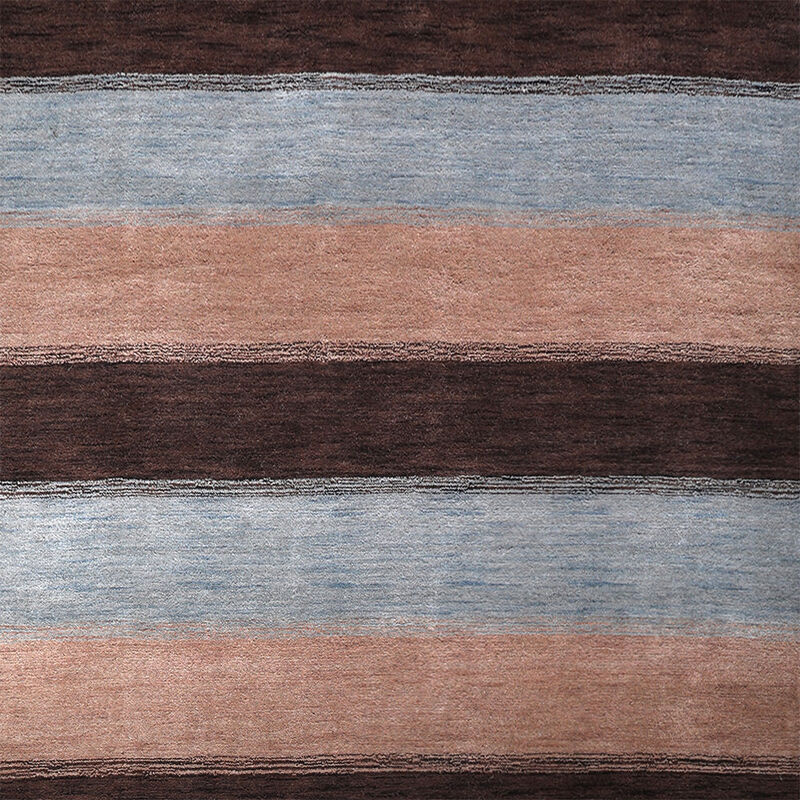 RUGSOTIC CARPETS HAND KNOTTED LOOM WOOL ECO-FRIENDLY AREA RUGS  - Rectangle, Contemporary Modern Design, High Pile Handmade Anti Skid Rugs for Living Room (L00206) image number 3