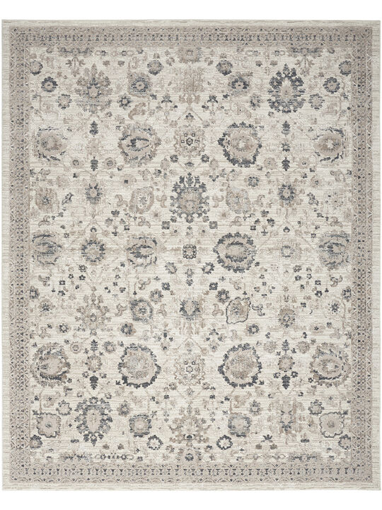 Eco Cycle ECY02 Ivory/Multicolor 6' x 9' Rug
