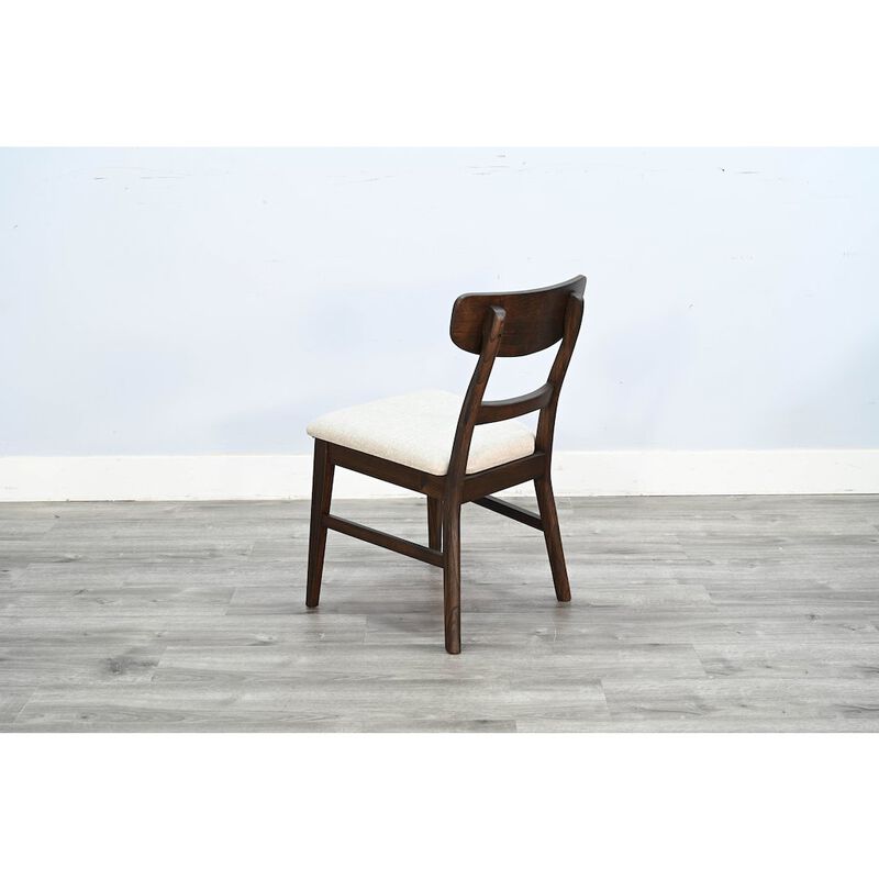 Sunny Designs Dining Chair, Cushion Seat (Set of 2), Walnut image number 4