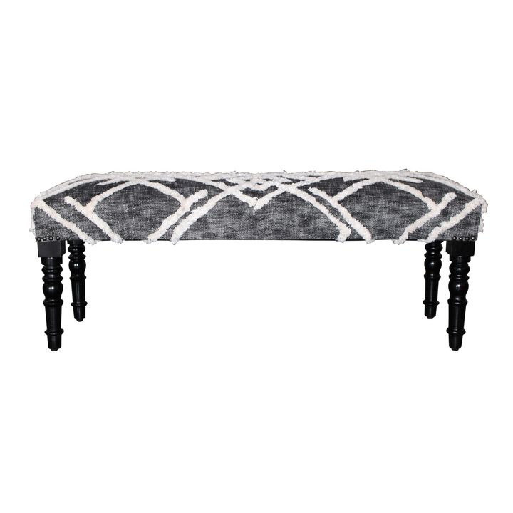 Autumn Contemporary Upholstered Accent Bench