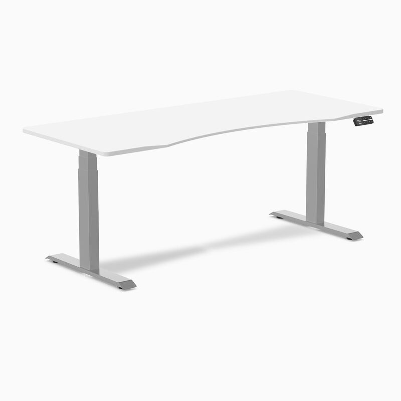 Desky Dual Ergo Edge Sit Stand Desk image number 0