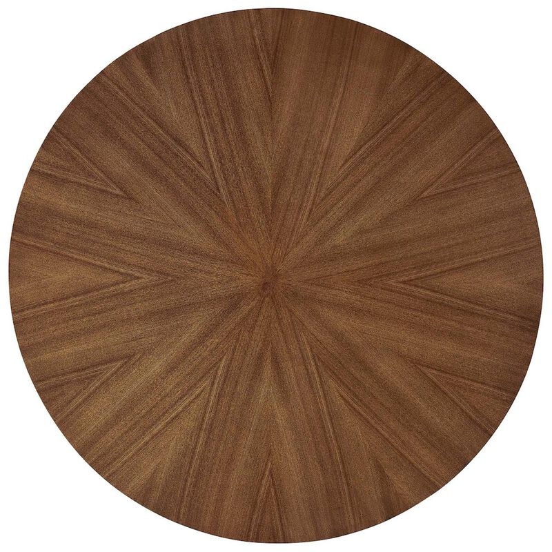 Crossroads 47" Round Wood Dining Table image number 3