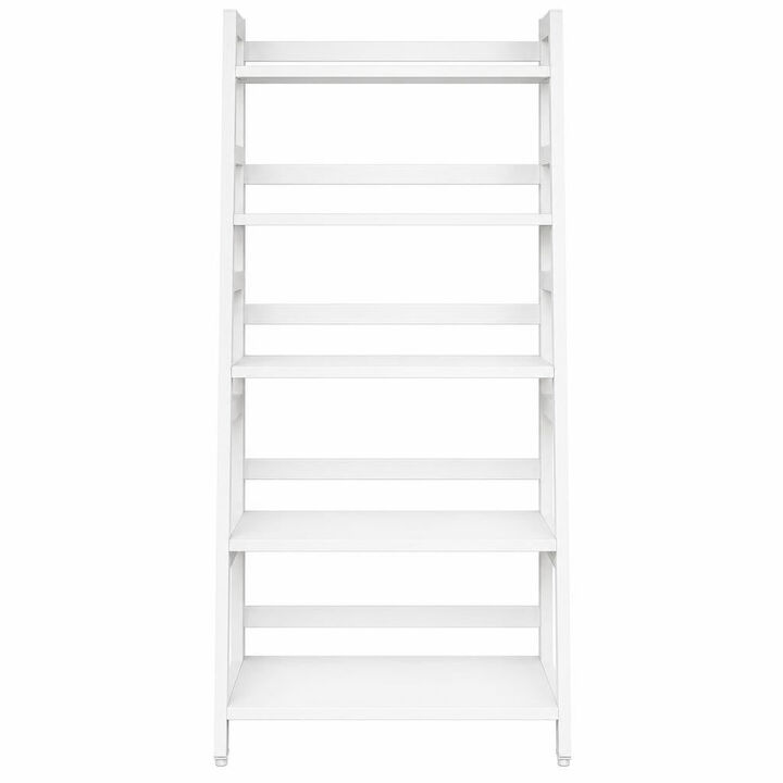 Tribesigns 5-Tier Bookshelf Ladder Bookcase Etagere Storage Shelf