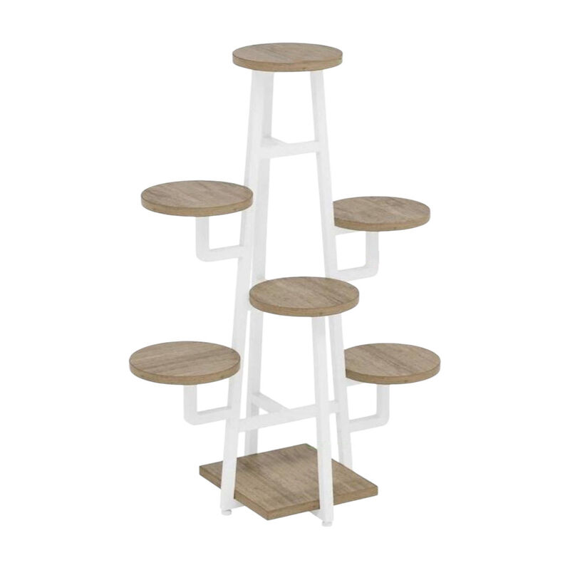 Modern Industrial Metal Frame 3-Tier Plant Stand &ndash; Perfect for Indoor Gardens