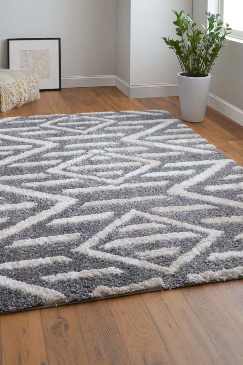 Mynka 39IBF Gray 9' x 12' Rug image number 2