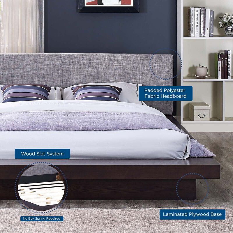 Modway - Freja Queen Fabric Platform Bed image number 7