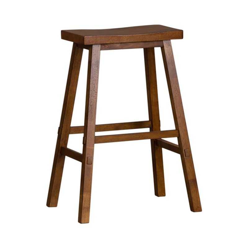 Liberty Furniture Creations 30 Inch Sawhorse Stool - Tobacco (RTA) in Various image number 0