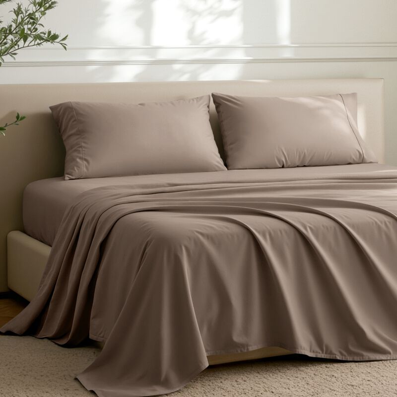 Ultra Soft Sheet Set with Envelope Pillowcases image number 1