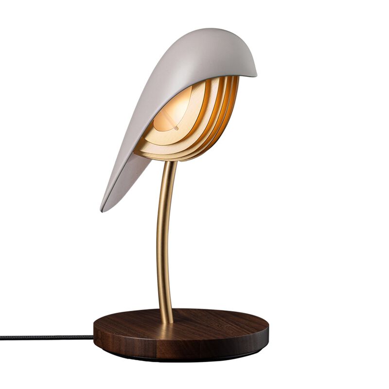 Desk Lamp BIRD Almond Beige image number 0