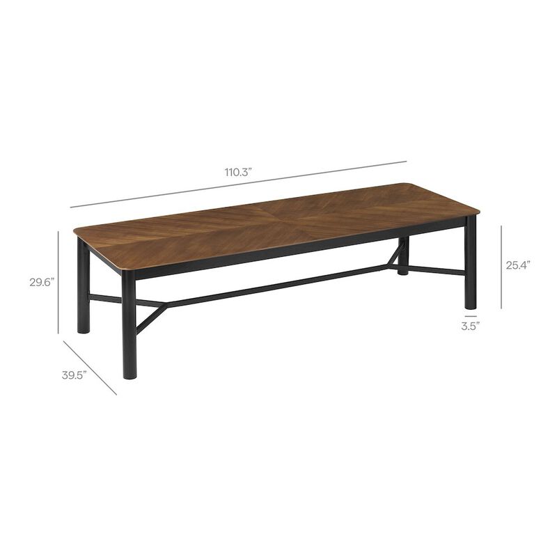 Ashlan 110" Rectangle Dining Table image number 1