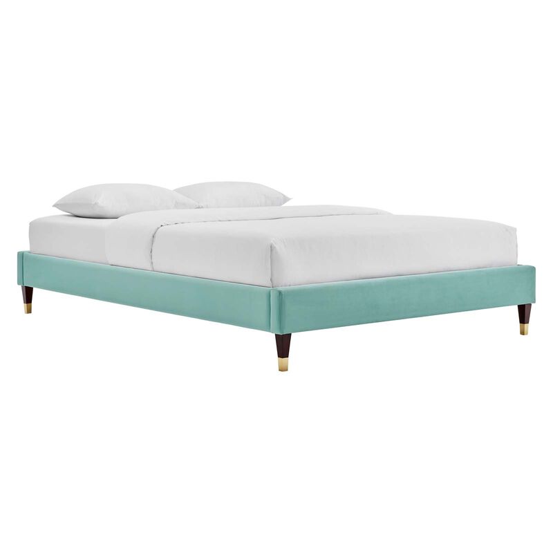 Modway - Harlow Full Performance Velvet Platform Bed Frame image number 0