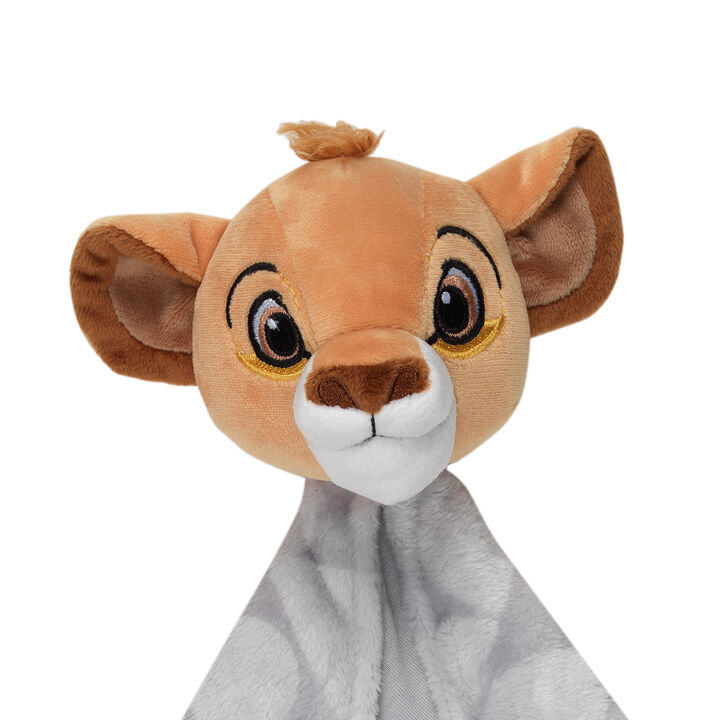 Lambs & Ivy Disney Baby THE LION KING Lovey Gray Plush Security Blanket