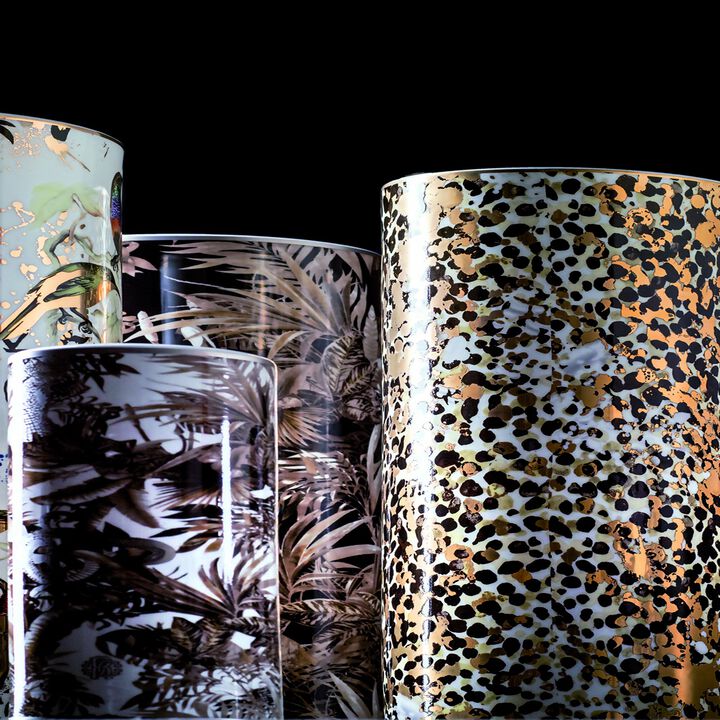 Medium Vase PALAZZO PITTI   diam. 3.75", H 7.75"