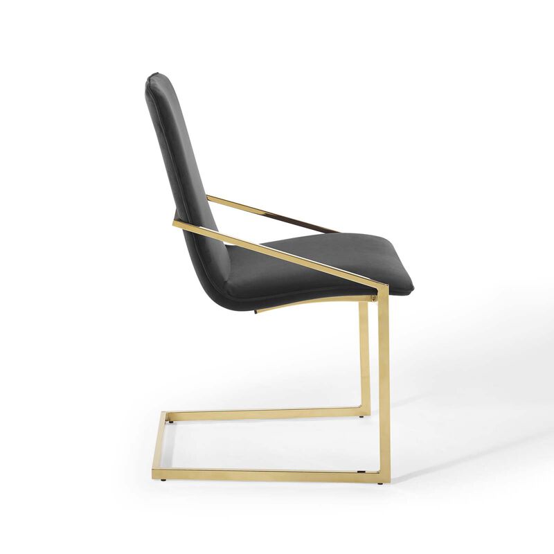 Pitch Performance Velvet Dining Armchair image number 2