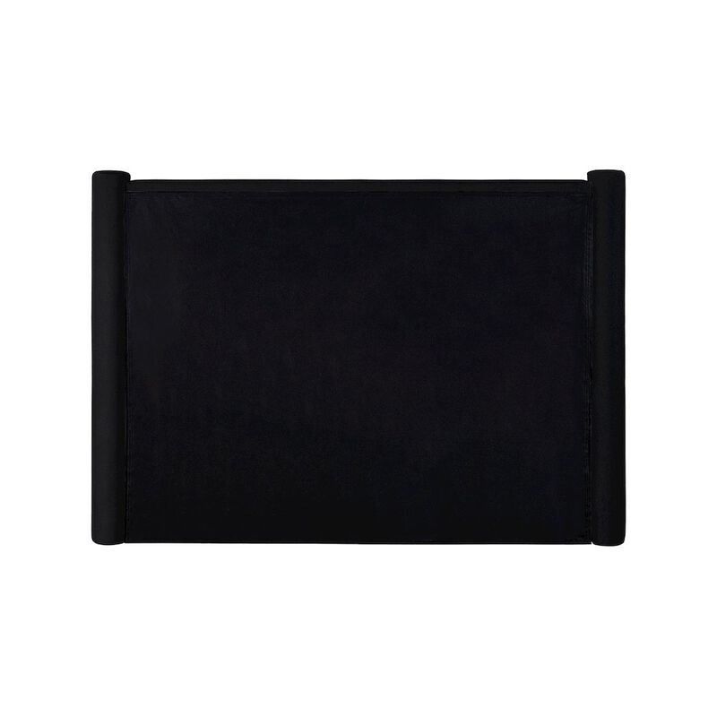 Meridian Furniture Elias Black Velvet King Bed