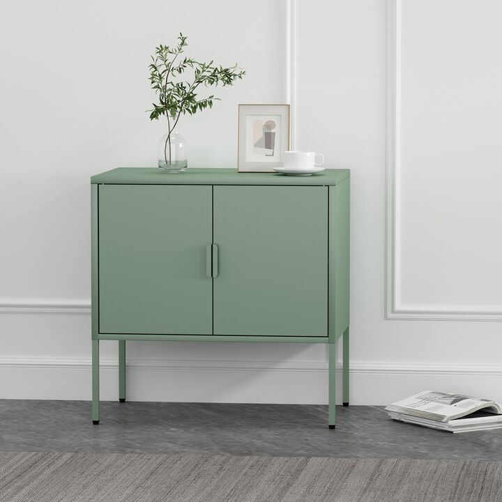 Ava Green Accent Cabinet