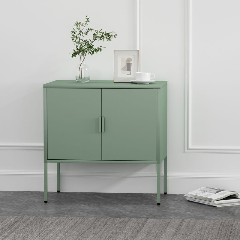 Ava Green Accent Cabinet