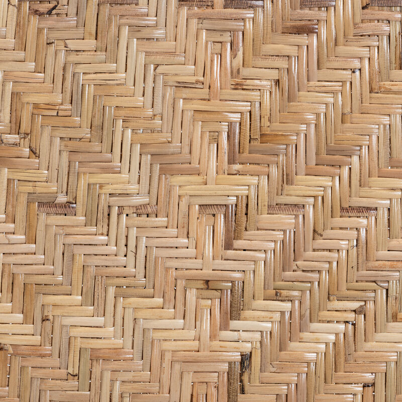 Bali & Pari Parthenia Two-Tone Black and Walnut Brown Finished Dining Chair