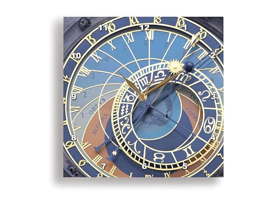 Czech Republic Prague Astronomical Jaynes Wall Clock 15 Inch Home Decor