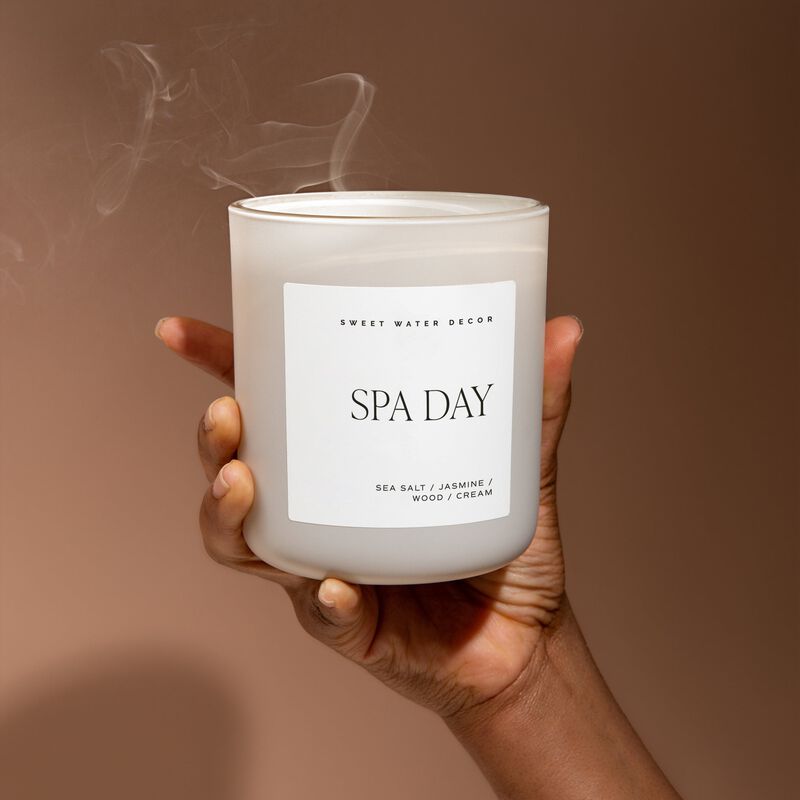 Sweet Water Decor Spa Day 15 oz Soy Candle image number 2