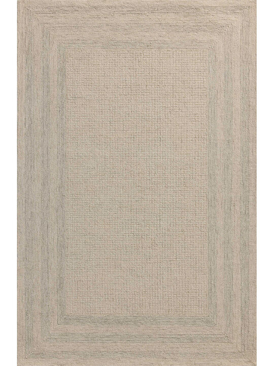Windsor WIN01 Ivory/Spa 7'9" x 9'9" Rug by Amber Lewis x Loloi