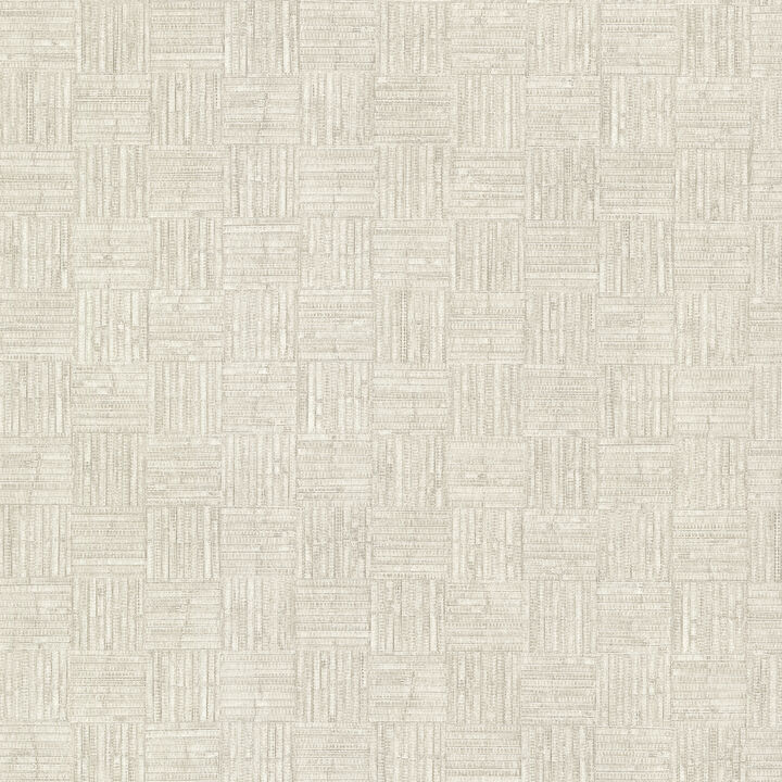 Thea Cream Geometric Wallpaper