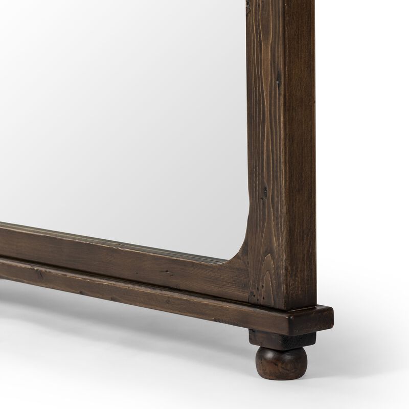 Orleans Aged Pine Floor Mirror