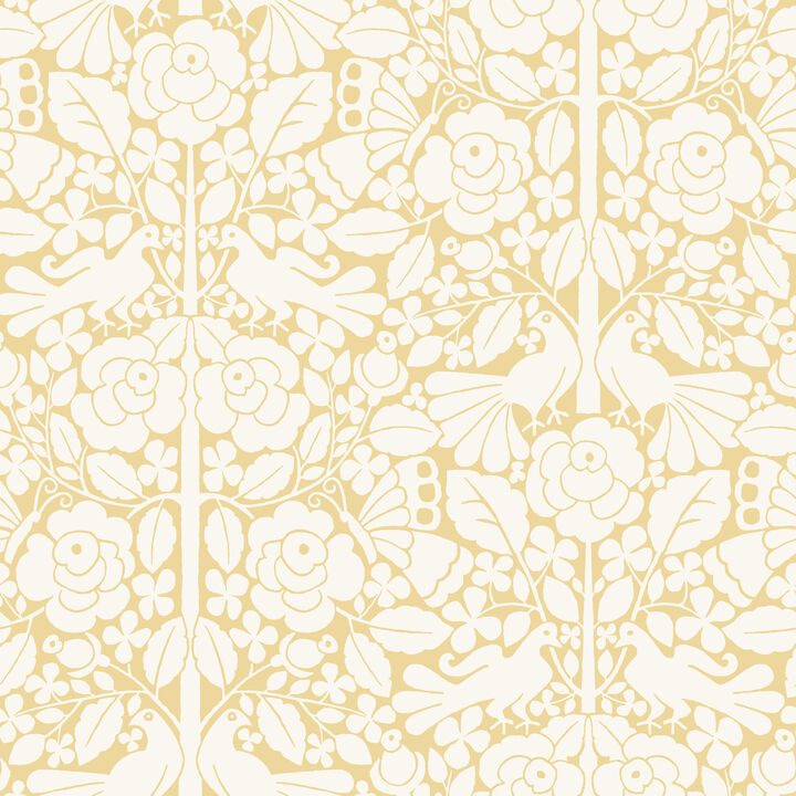 Fairy Tales Yellow Wallpaper