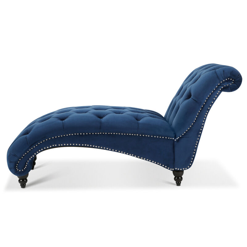 Streamdale Tufted Armless Chaise Lounge image number 2