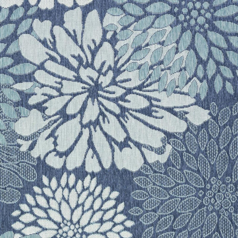HomeRoots Floral Indoor Outdoor Area Rug image number 4
